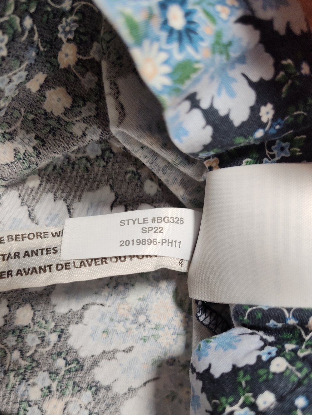 J. Crew Collection tie-shoulder tank in Ratti Pacific blue paisley M - Picture 10 of 10